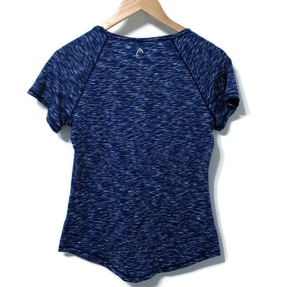 HEAD | Blue + White Athletic T-Shirt | Size XS - Picture 2 of 13